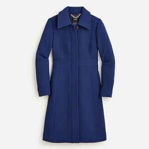 NWT J. Crew Classic Lady Day Coat in Italian Double-Cloth Wool with Thinsulate